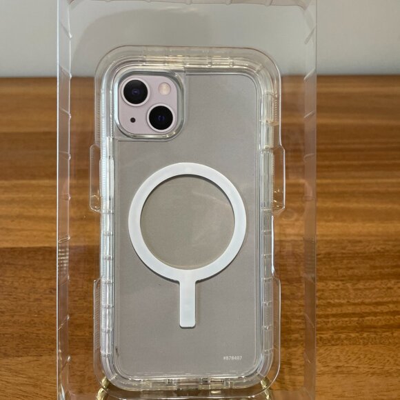 NEW, onn. MagSafe Compatible Rugged Case iPhone 2021 (2 camera), NIB cell phone - Picture 8 of 9